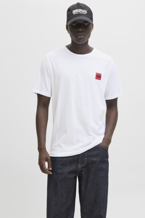 Jack & Jones jjbrandy tee ss crew neck ln